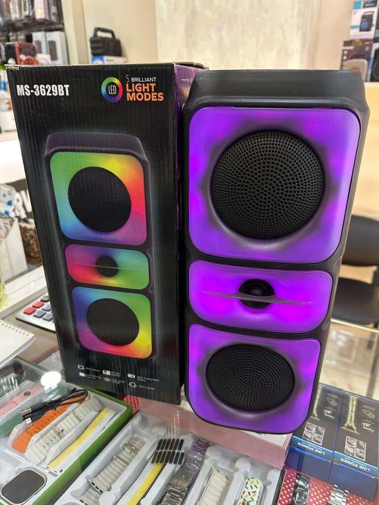 yüksek sesli ışıklı çift hoperlör müzik calar kampanya sadece 900 tl - 3