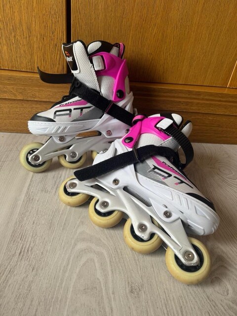 Voit Aviator İnline Paten pembe-beyaz 33-36 numara