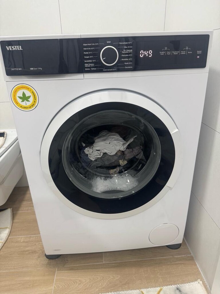 Sıfır Ayarında Vestel Çamaşır Makinası - 6