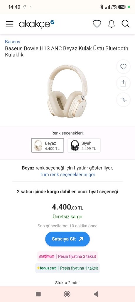 baseus SIFIR kulaklik - 8