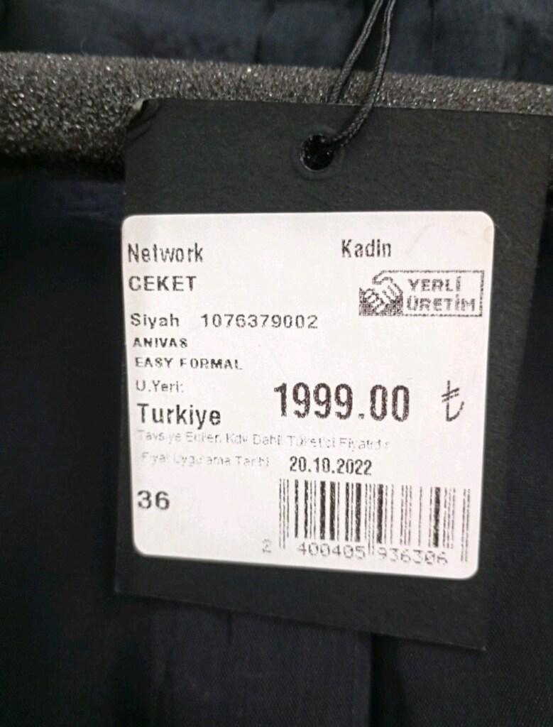 NETWORK BLAZER CEKET - 9