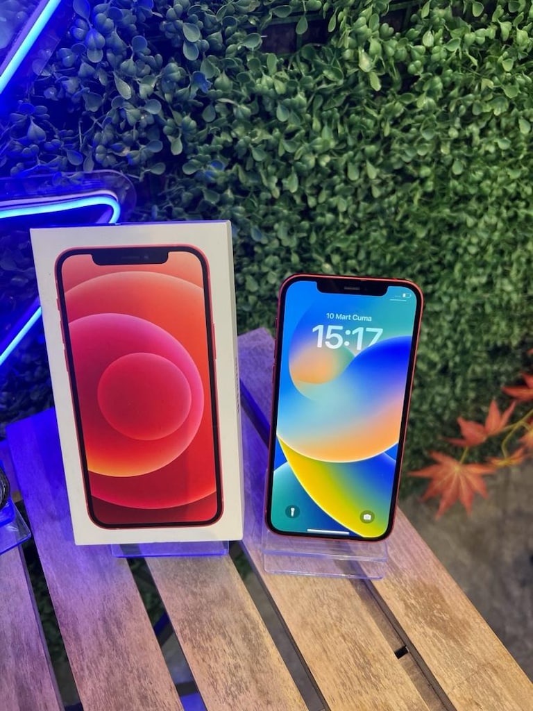 İphone 12 128 gb kirmizi - 2