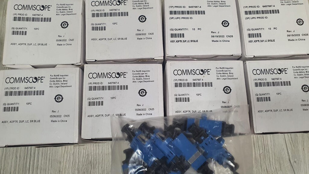 Commscope Fiber Optik Coupler Lc dx. Single Mode. (6457567-4) - 2