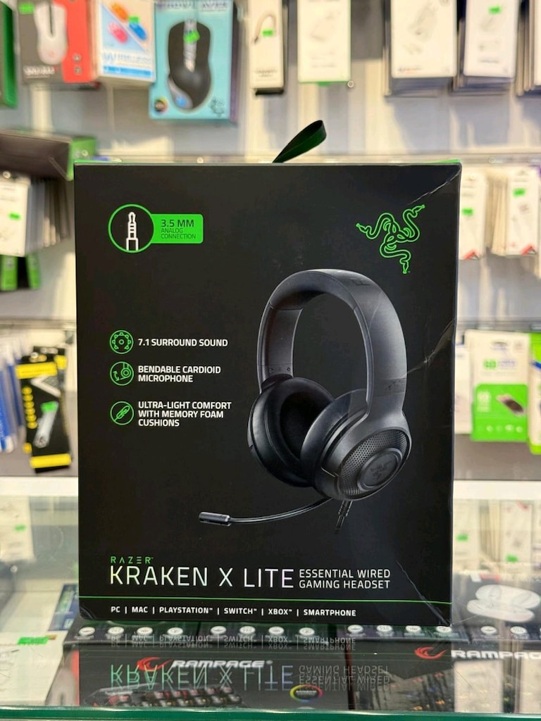 RAZER KRAKEN X LITE – 7.1 SURROUND GAMING KULAKLIK - 3