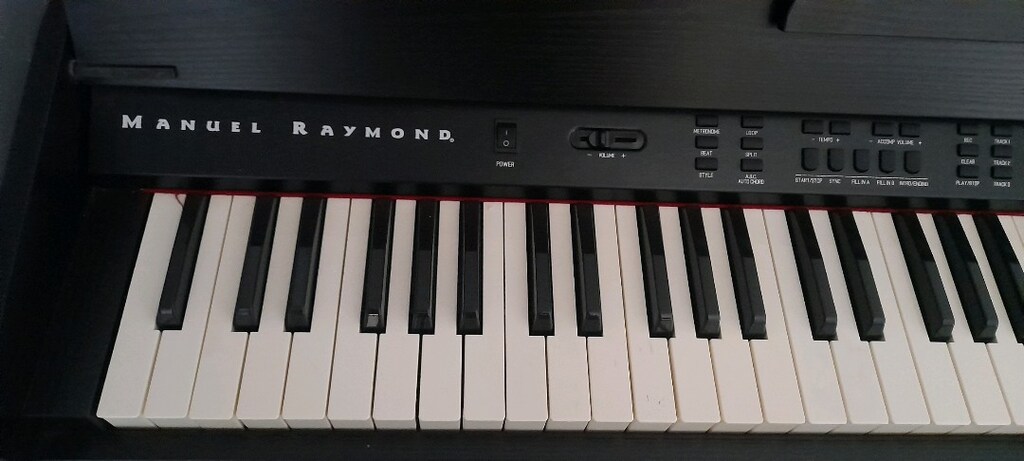 manuel raymond mrp 588, 88tuşlu piyano - 8
