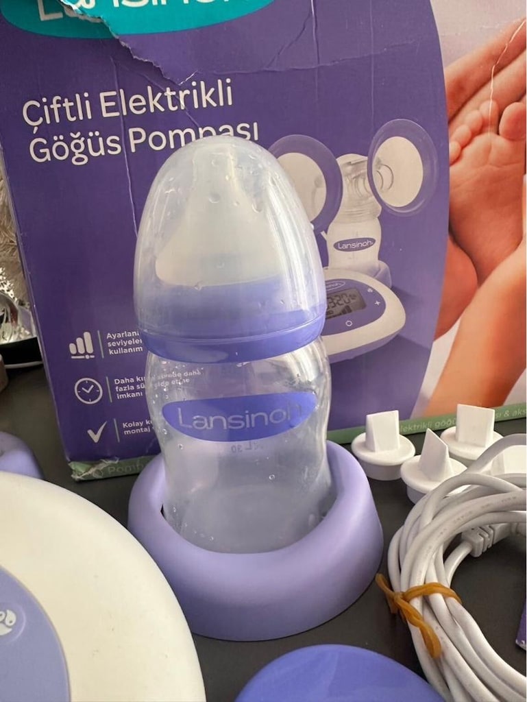 lansinoh çiftli sür sağma makinesi - 7