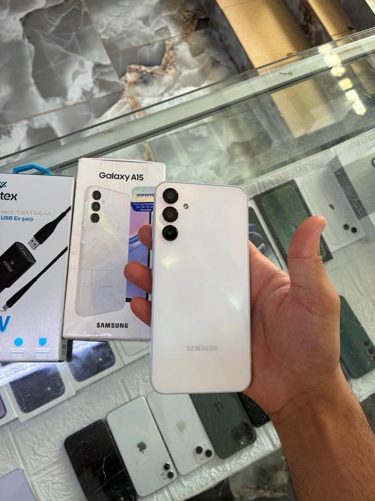 MÜHENDİSCELL’DEN YURTİÇİ SAMSUNG A15 6/128 GB KUTULU - 10