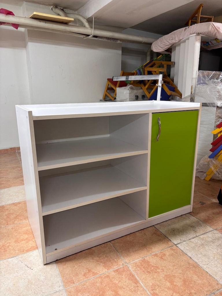 KLAS OFİS ÜSKÜDAR 50x110x80 YEŞİL DOSYA DOLABI - 2