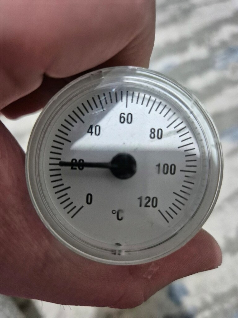 baymak termosifon şofben sıcaklık göstergesi termometre - 3