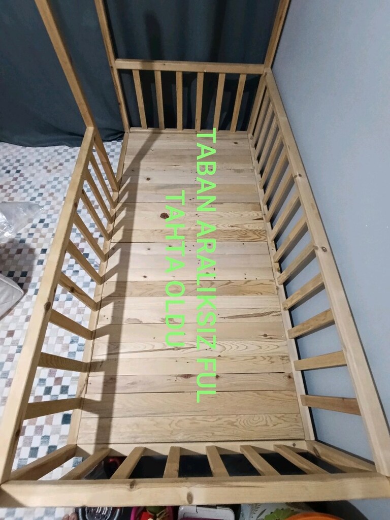 Montessori Doğal Çam YatakKaryola 90x190 ve İç Yatağı ile Birlikte - 6