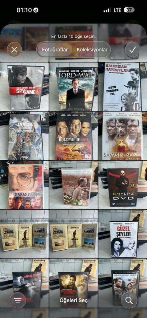 Koleksiyonluk Orijinal DVD Film ve Müzik CD Arşivi (Çok Temiz) - 2
