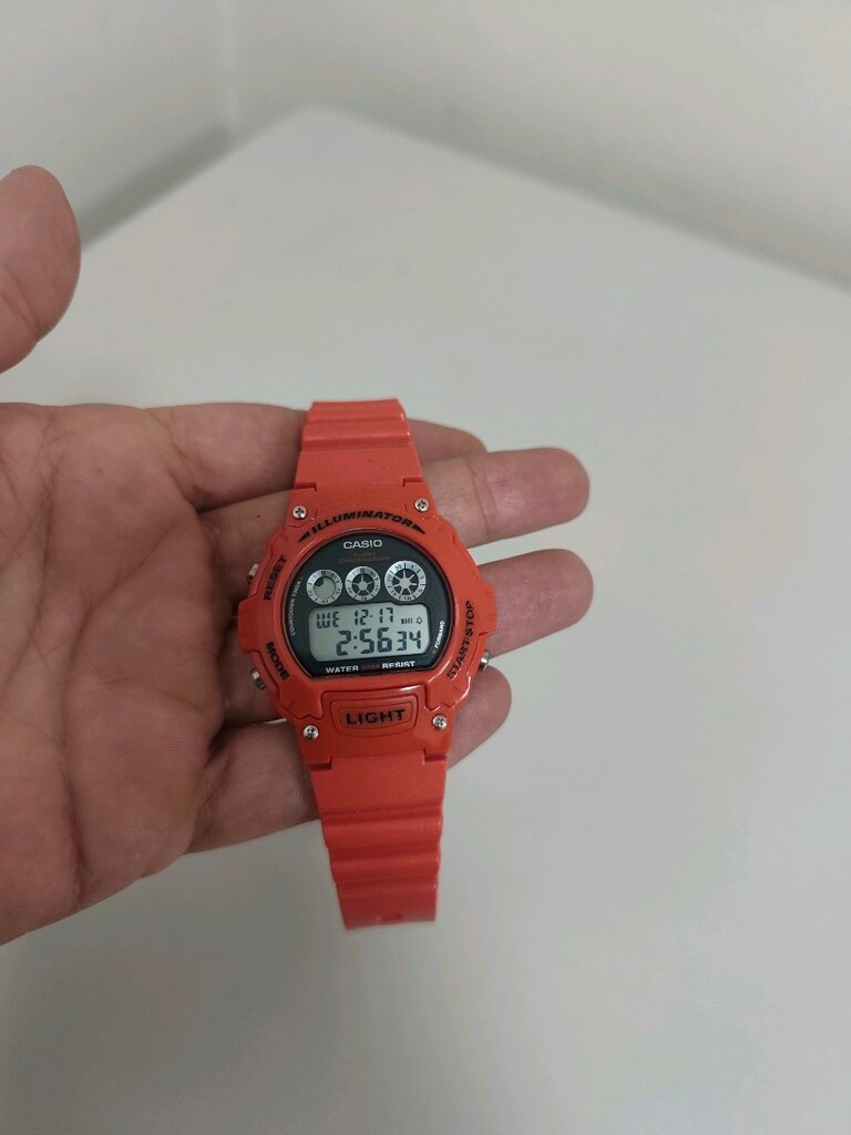 Orjinal Casio W-214HC HATASIZ - 2