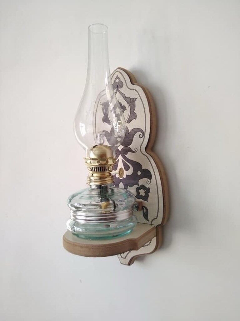 Tescilli Dimmerlı Nostaljik Elektrikli Gaz Lambası - 3