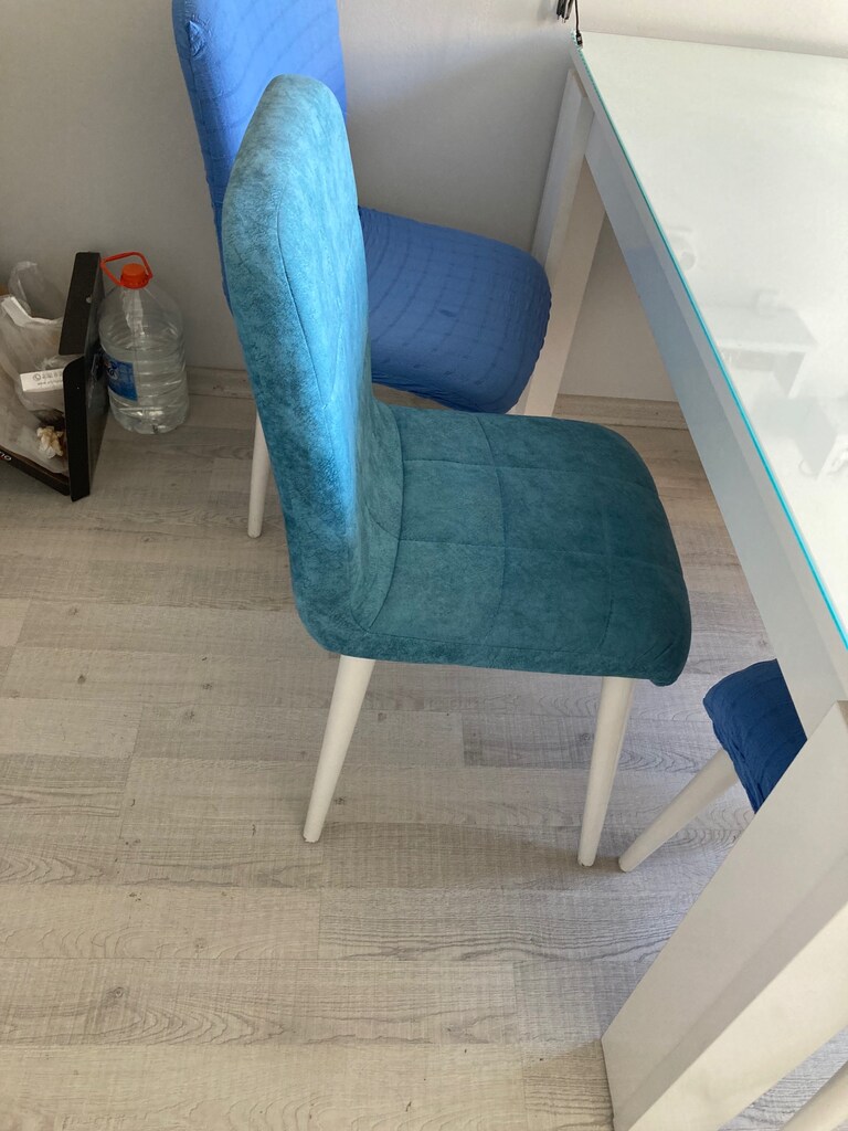 Uzatabilir 10 kişilik için yemek masası ve 4 sandalye - 5