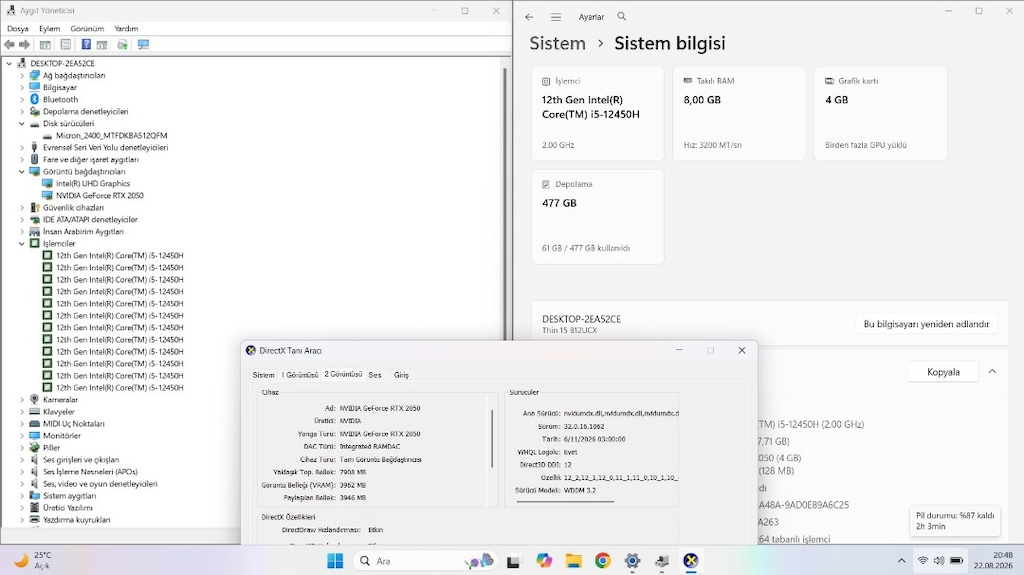 KUTULU HEDİYELİK ÇOKK TEMİZ MSI OYUN ÇİZİM LAPTOP - 4