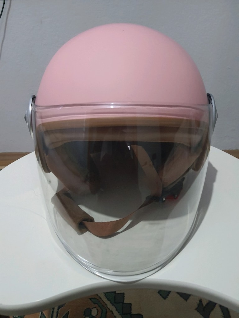 Bayan Motosiklet Kask - 4