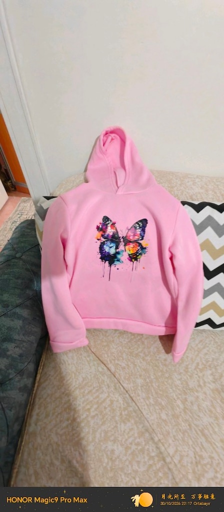 Pembe Kalpli Sweatshirt - 10