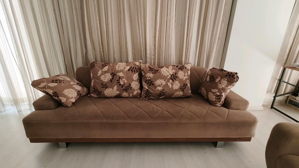 Oturma Odası Yemek Masası TV ünitesi Tüm Salon Takımı - 4