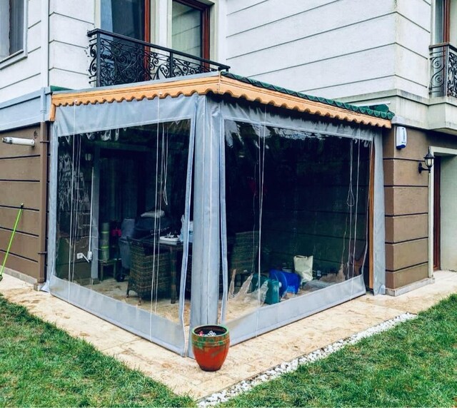 ŞEFFAF BRANDA FERMUARLI