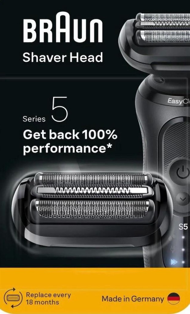 braun series 5 54B traş makinası yedek başlık