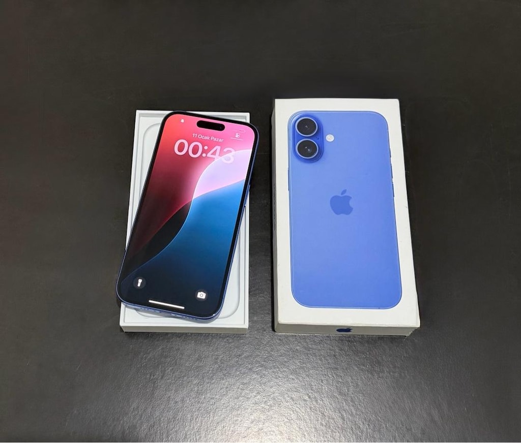 IPHONE 16 256 GB TR GARANTİLİ FATURALI PİL 91 HATASIZ - 2