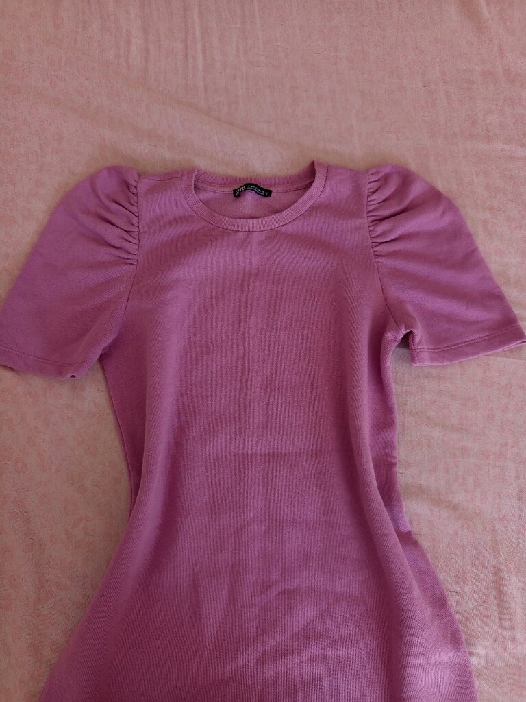 Zara Lila Elbise - 3
