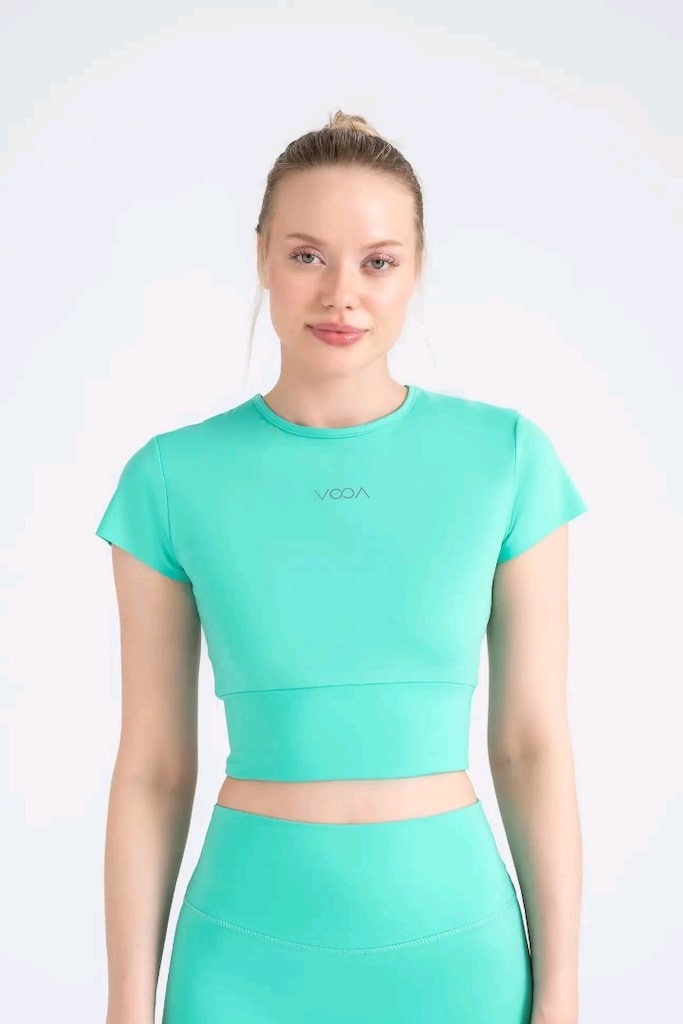 orjinal sporcu tayt hirka crop sort atlet - 5