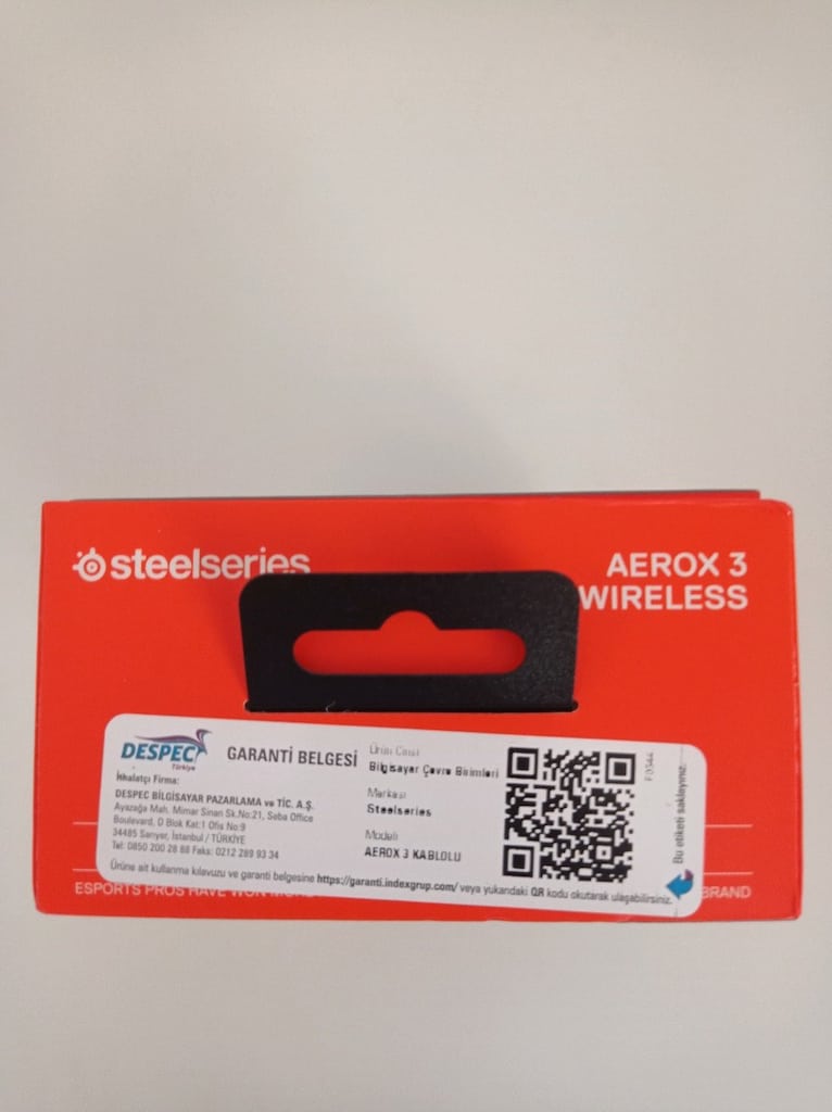 SteelSeries Aerox 3 Wireless Mouse - 3