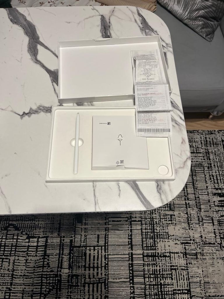 samsung S10 FE 256 gb sd kart ve kalemli tablet