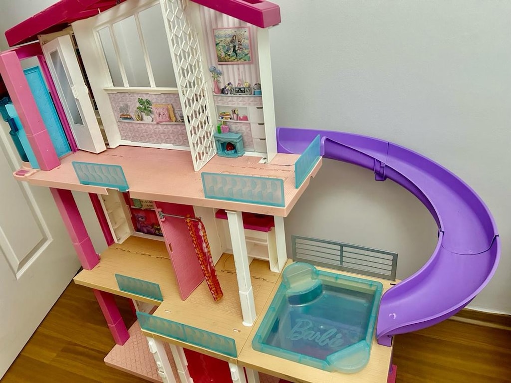 büyük asansörlü barbie ev - 7