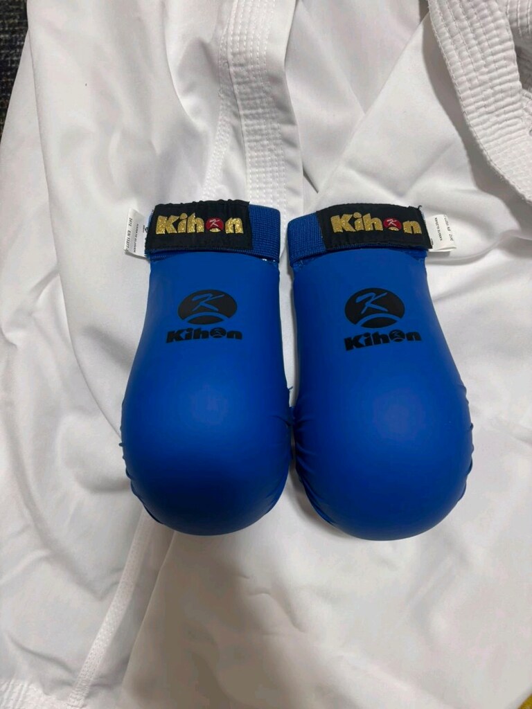 kihon marka karate elbisesi (eldiven ile) - 3
