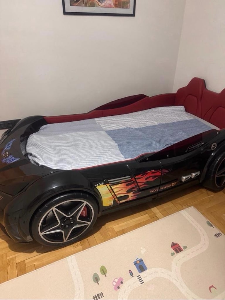 çilek mobilya arabalı yatak - 4