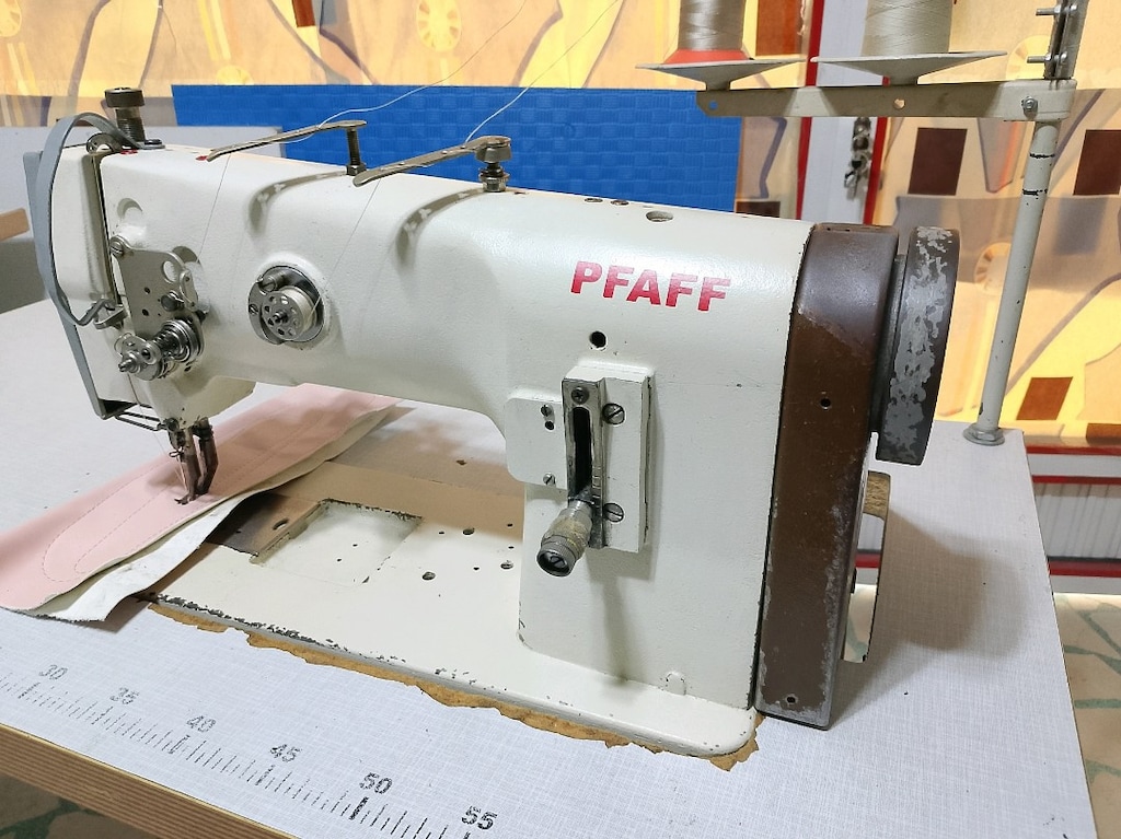 paff 1245 çift papuç deri dikiş makinası - 9
