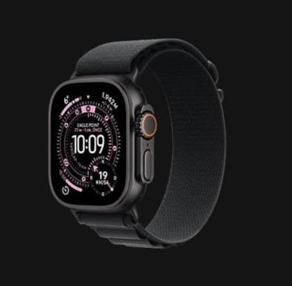 Apple Watch Ultra 3 GPS Siyah Titanyum Kasa - 2