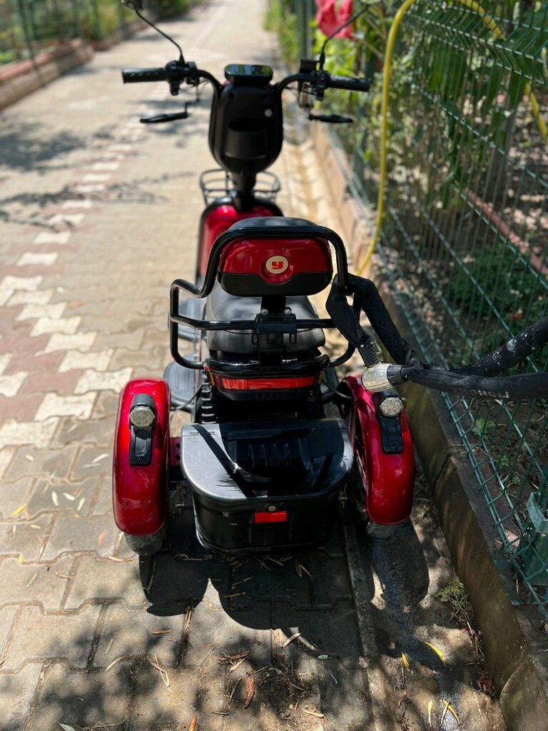 İlk sahibinden az kullanılmış düşük km. Yuki Mario Elektrikli Bisiklet - 3