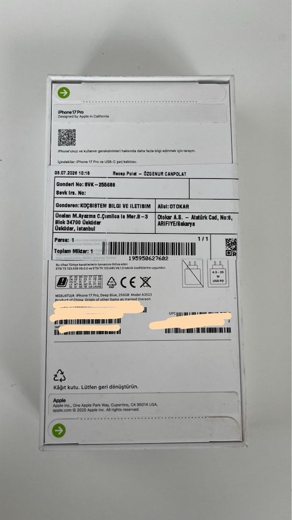 Iphone 17 Pro (Deep Blue) - 2