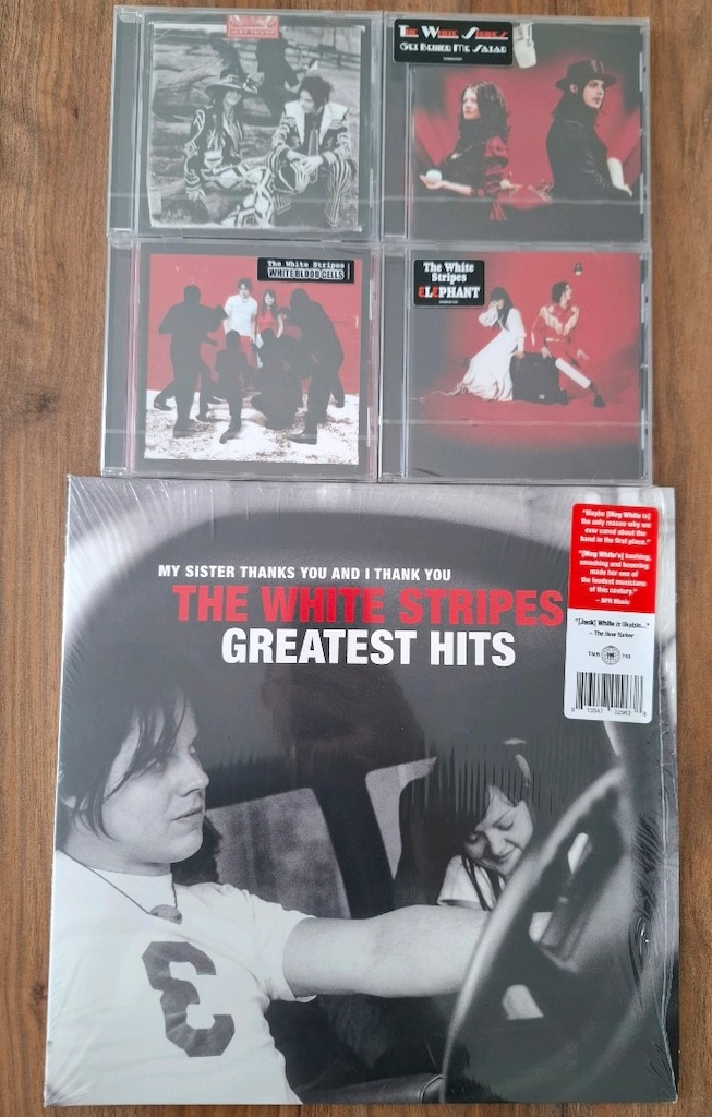 The White Stripes Plak+CD Albüm Seti (5 Albüm)