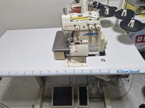 Juki MO-6704S 3 İplik Sanayi Tipi Overlok Makinesi