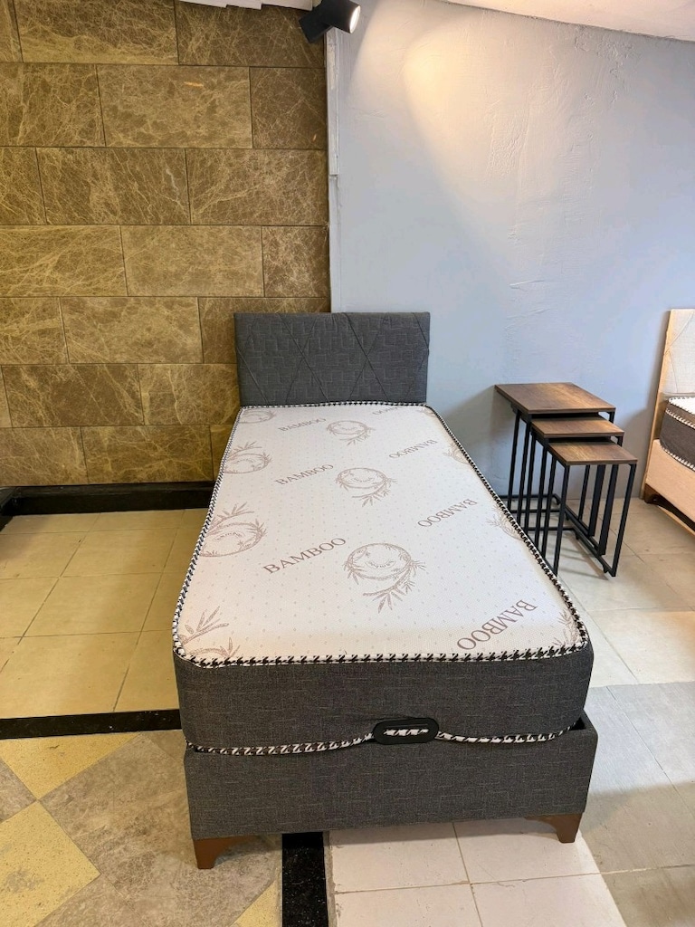 Geniş Sandık Alanlı MDF Baza Yatak Seti - 7