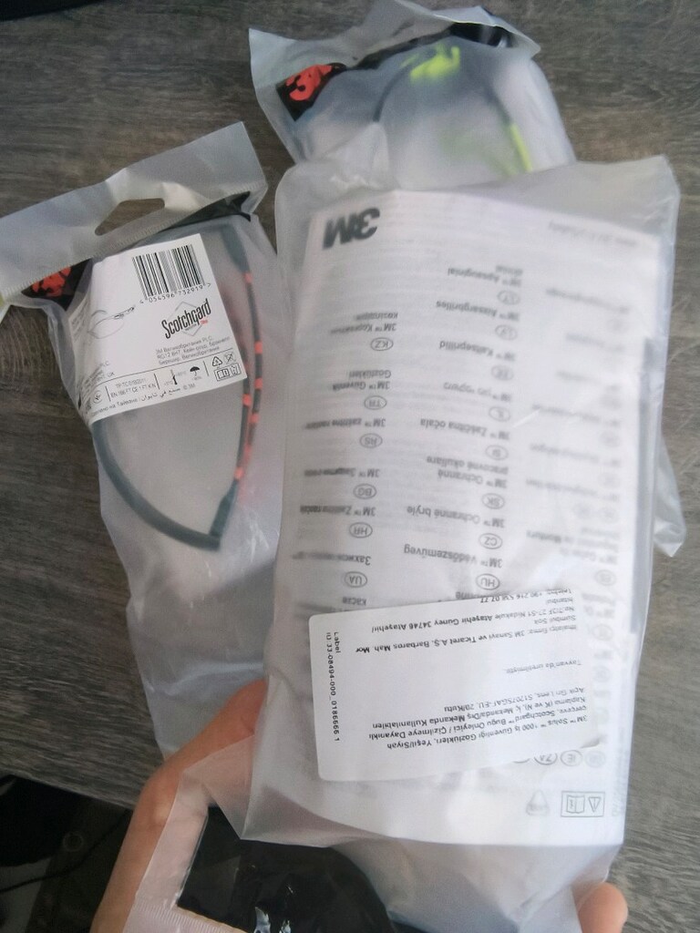 3m iş güvenliği koruyucu gözlüğü - 3