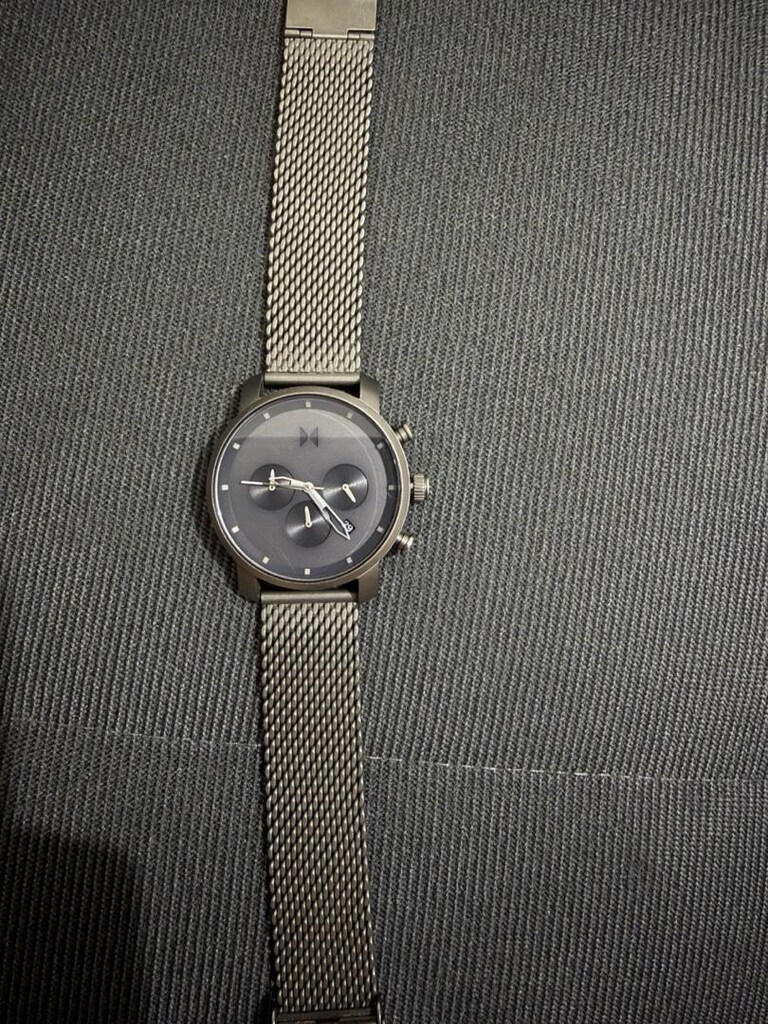 MVMT Chronograph Gunmetal Mesh Erkek Saat - 3