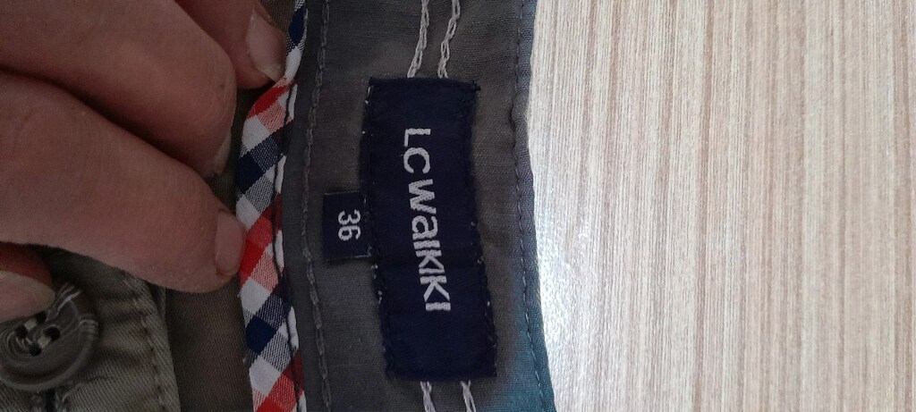 keten yazlık erkek pantolon 36 beden bel ölçüsü 50 cm sıfır gibi - 2