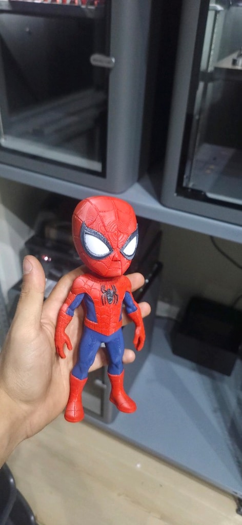 Spider-Man Örümcek Adam 3D Baskı Koleksiyon Figürü - 3