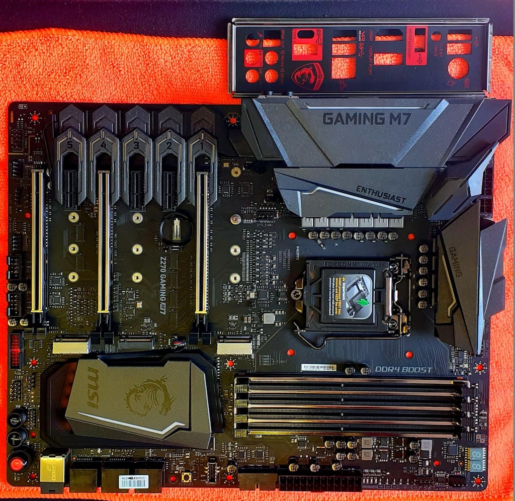 MSI Z270 GAMING M7 SIFIR Gibi 1151 Soket 6 ve 7.ci nesil Anakart - 6