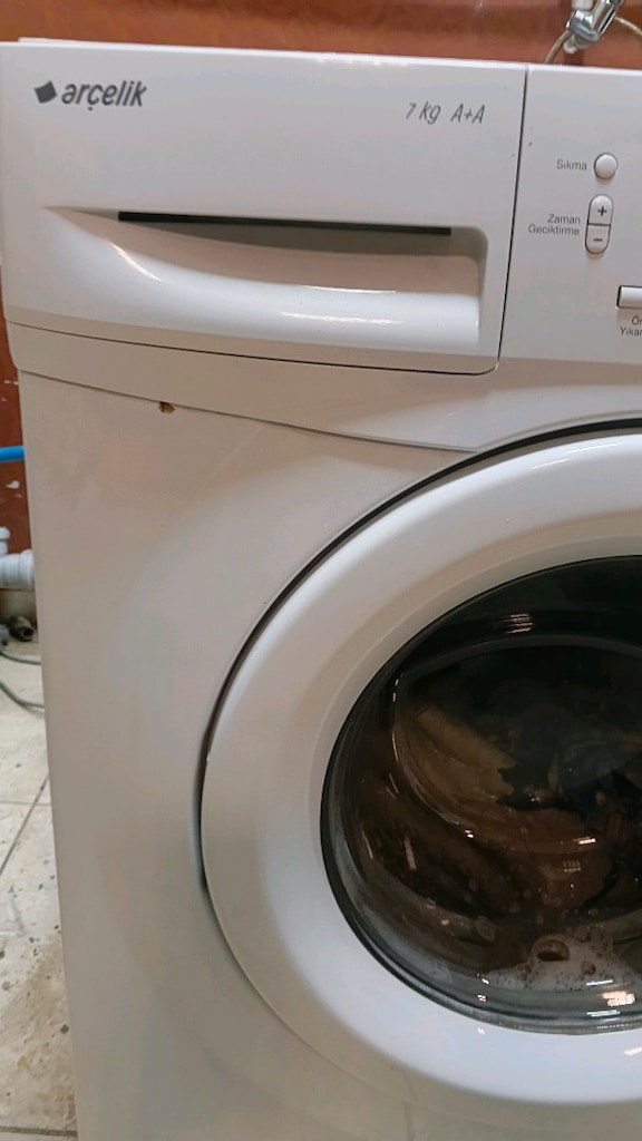 7 KİLO ARÇELİK ÇAMAŞIR MOTOR KÖMÜR BİLYA, KAZAN BİLYASI DEĞİŞTİ SORUNS - 4