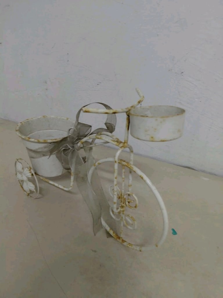 Vintage Metal Bahçe ve Ev Dekorasyon Seti (3 Parça)" - 3