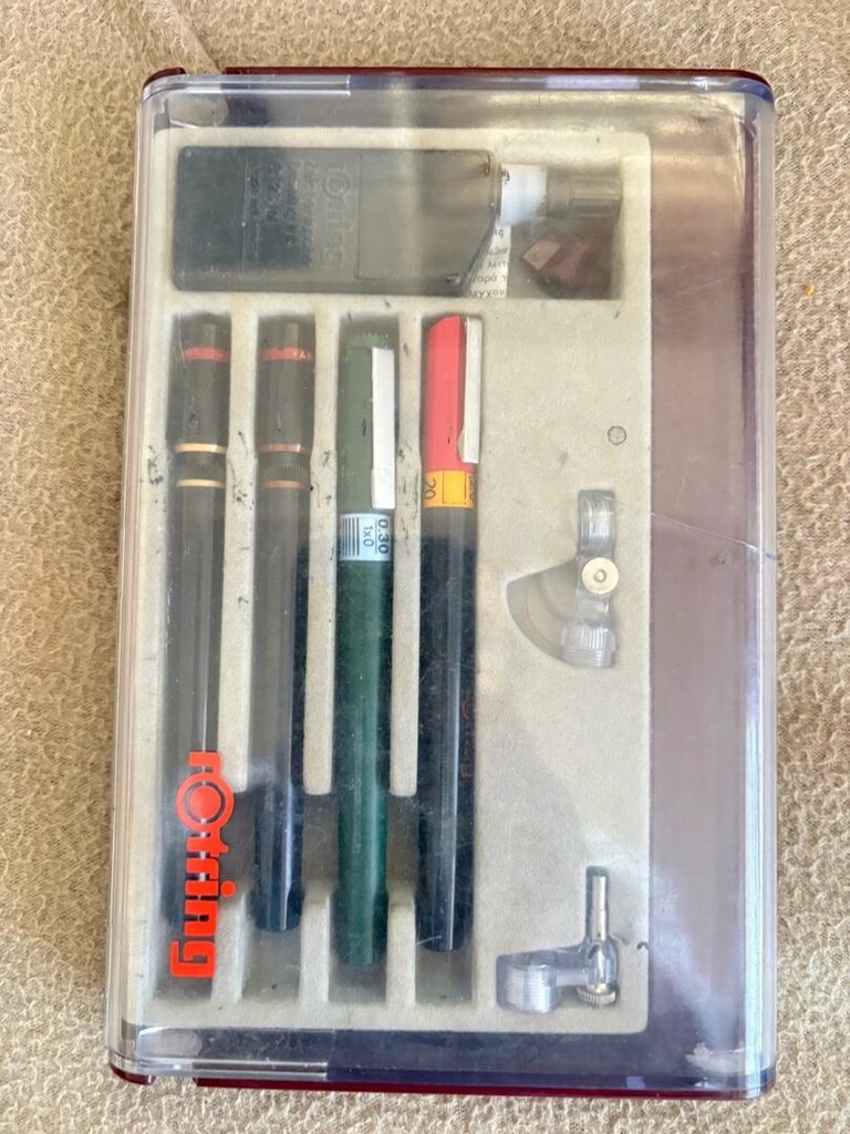 Rotring Rapido Kalem Seti – Teknik Çizim Kalemleri - 6