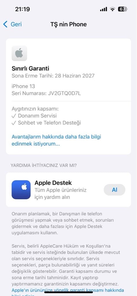 GARANTİLİ İPHONE 13 - 3