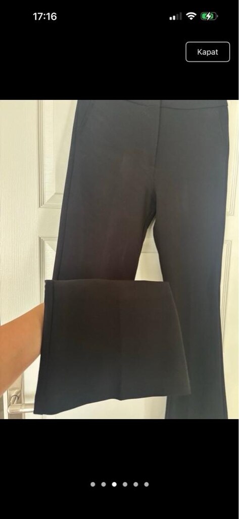 blazer ceket ile alt kumaş ispanyol paça pantolon - 4