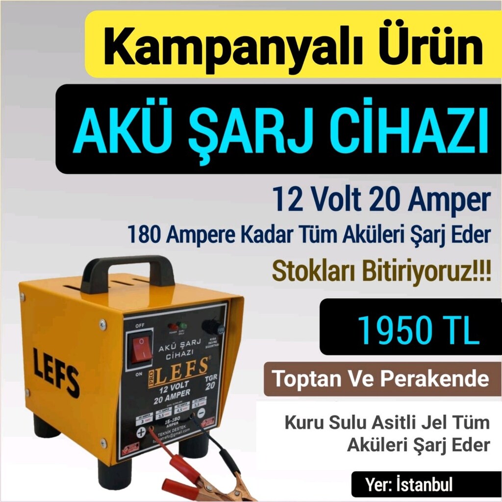 AKÜ ŞARJ CİHAZI